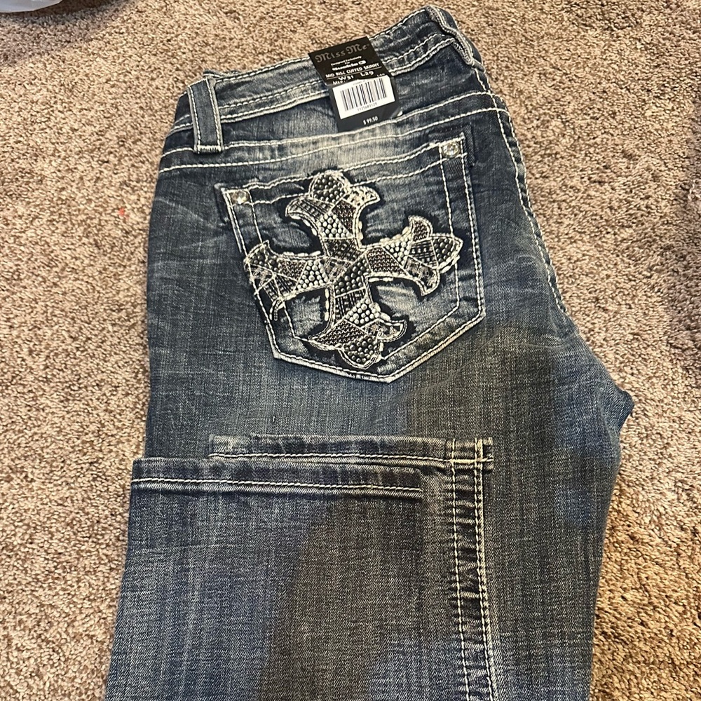 NWT MISS ME JEANS SIZE 31 waist 29 length